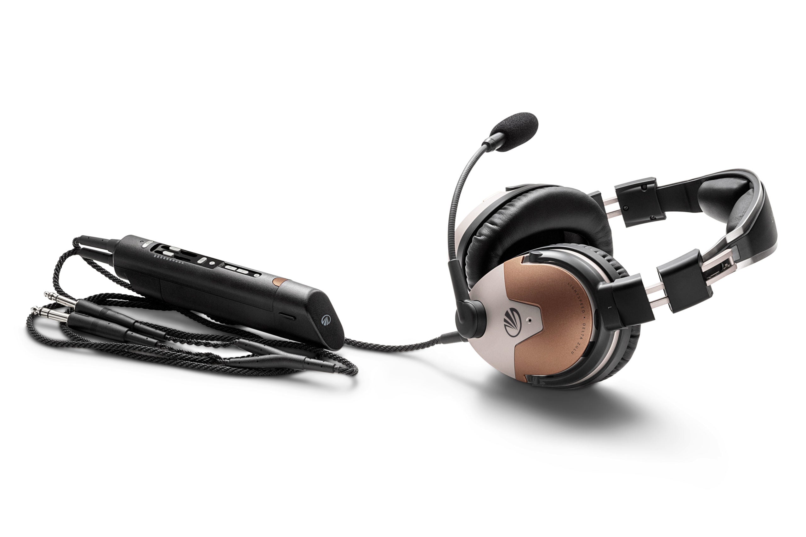 航空機・ヘリコプター Lightspeed zulu Aviation Headset Lightspeed Delta Zulu ANR Headset with Bluetooth – Hammond