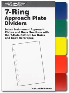 ASA Approach Plate Dividers (7-Ring)