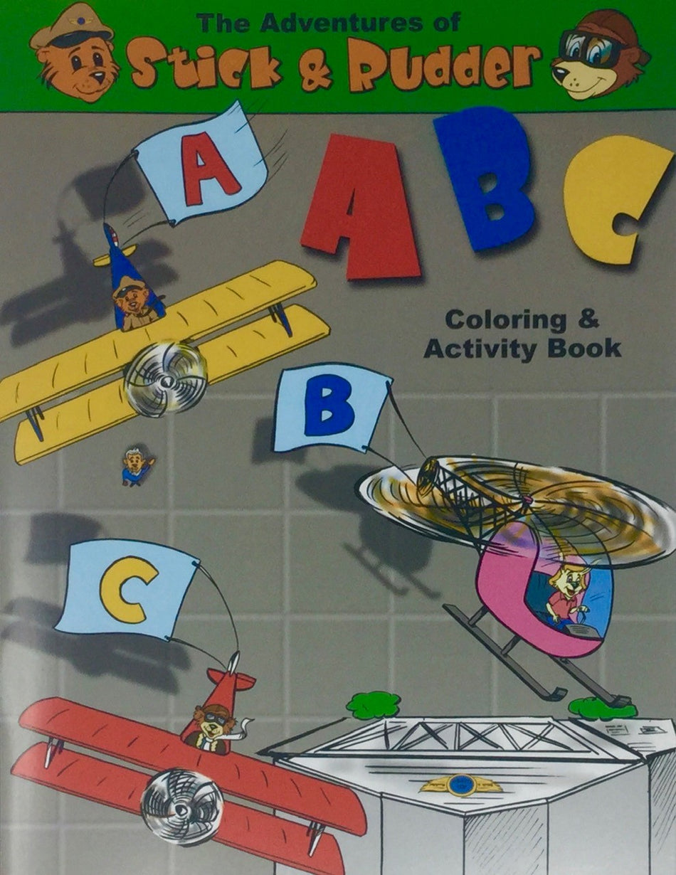 Book - Stick and Rudder - ABC Colouring and Activity Book