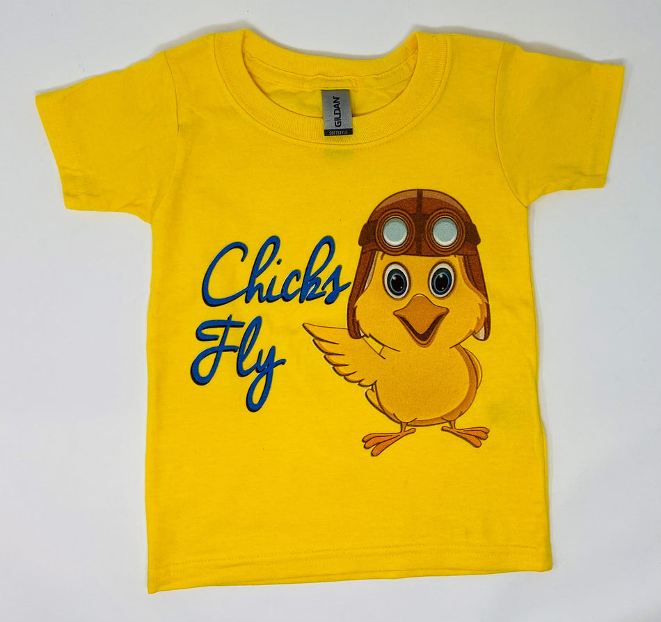 Toddler T-Shirt - "Chicks Fly"