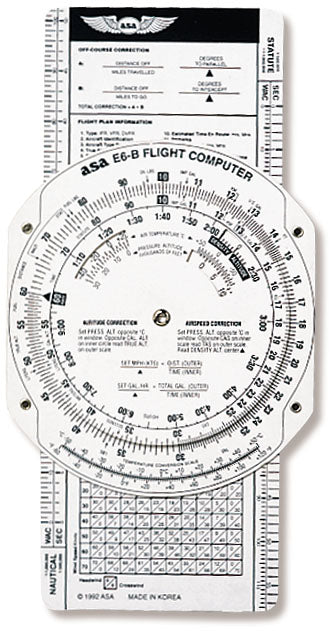 AirClassics E6-B Flight Computer - Paper