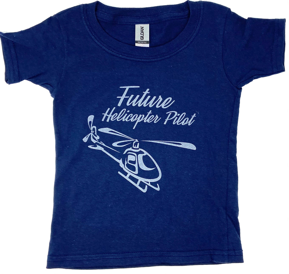 Toddler T- Shirt - "Future Helicopter Pilot"