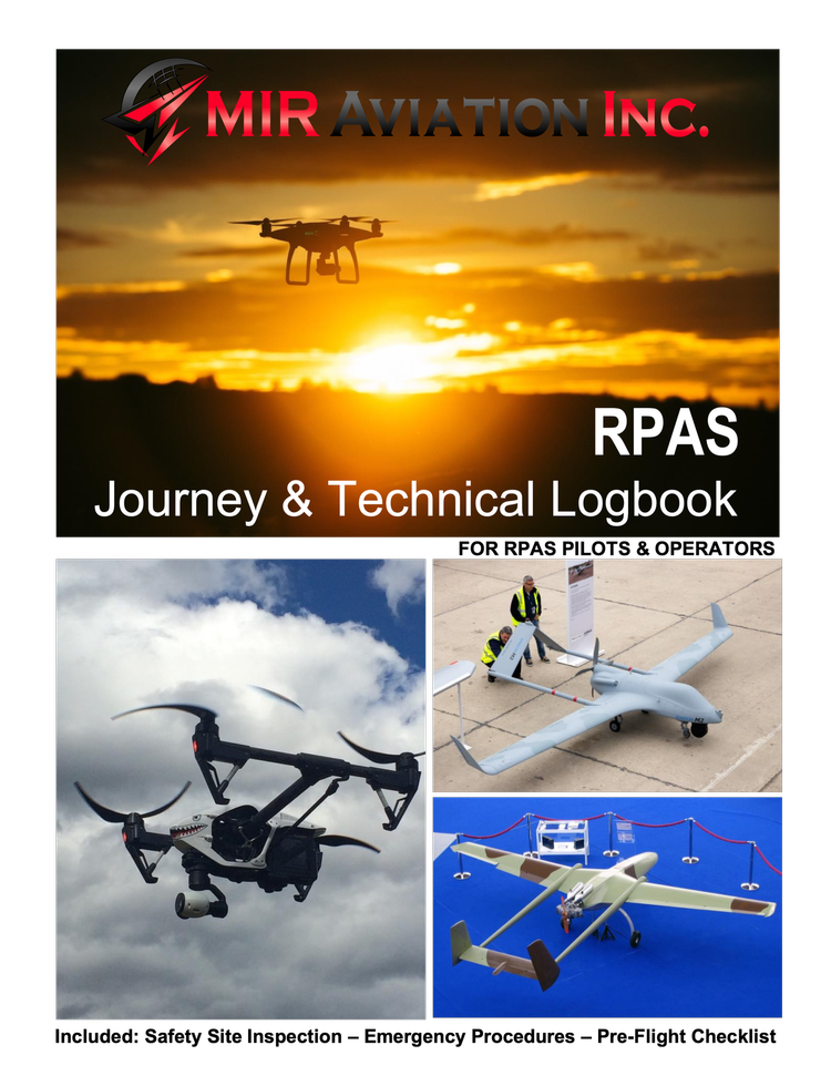 RPAS Journey and Technical Logbook - 3rd Edition – Hammond Aviation Ltd.
