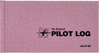 The Standard Pilot Log - Pink Cover