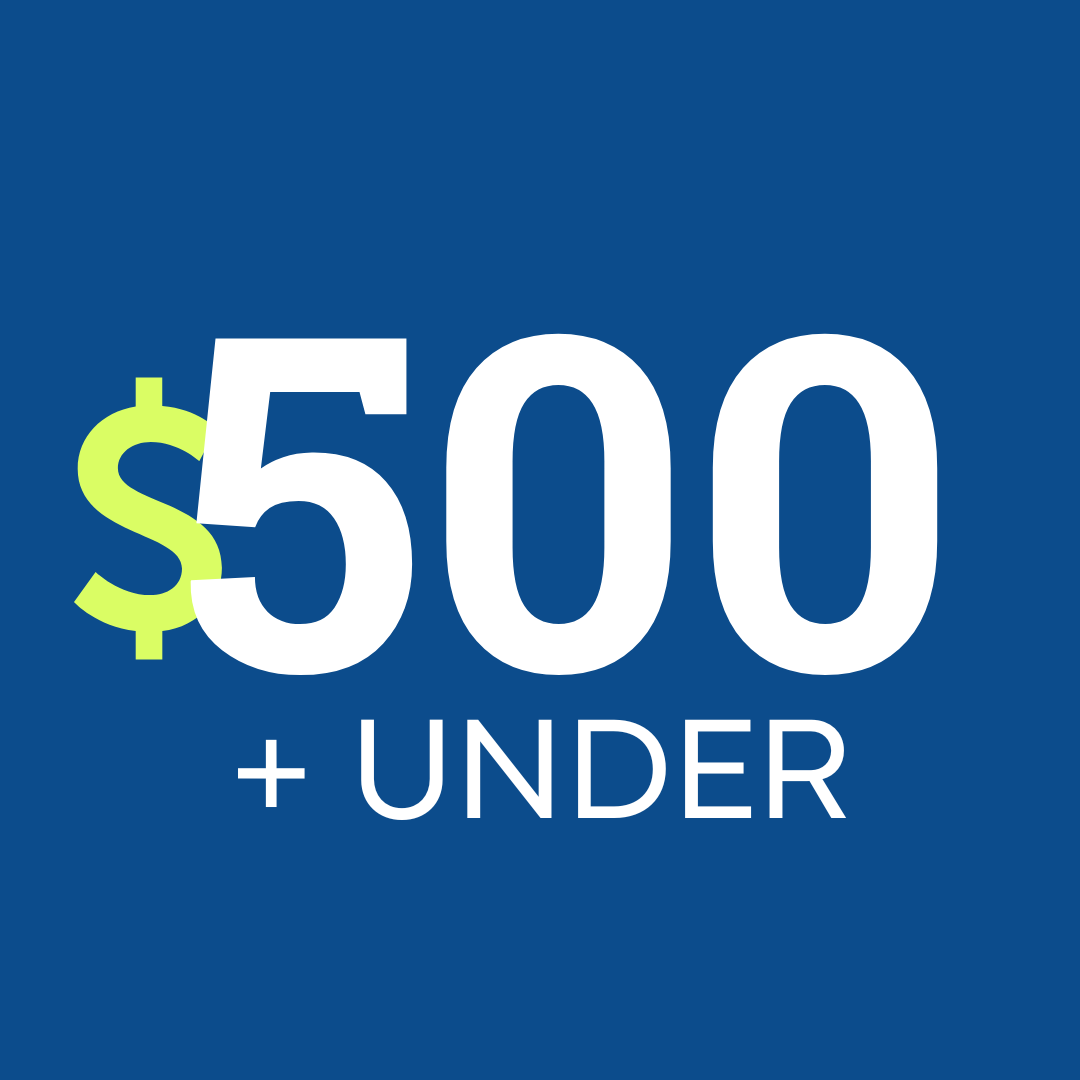 Gift Guide $500 & Under