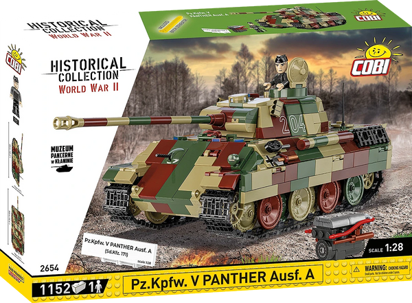 Cobi Pz.Kpfw V Panther Ausf. A  Set#2654