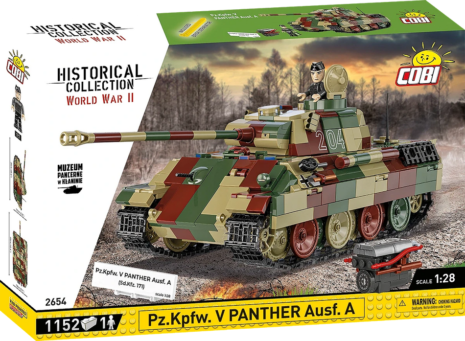 Cobi Pz.Kpfw V Panther Ausf. A  Set#2654