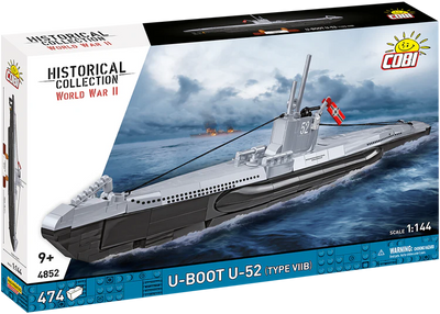 Cobi U-BOOT U-52 ( TYPE VIIB ) #4852