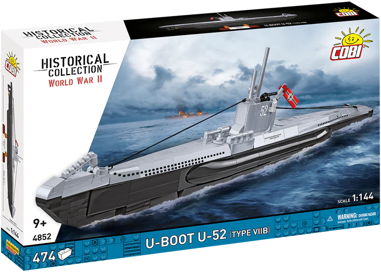 Cobi U-BOOT U-52 ( TYPE VIIB ) #4852