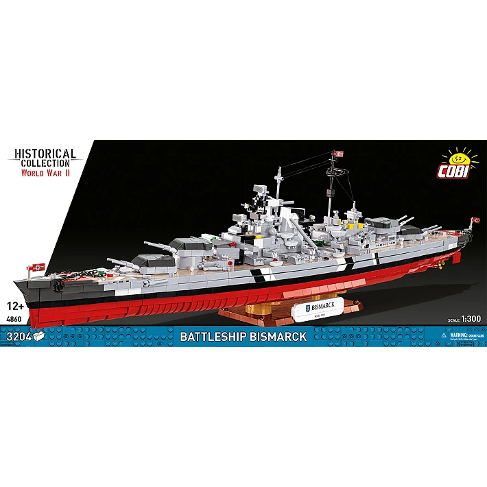 Cobi Battleship Bizmarck Set #4860