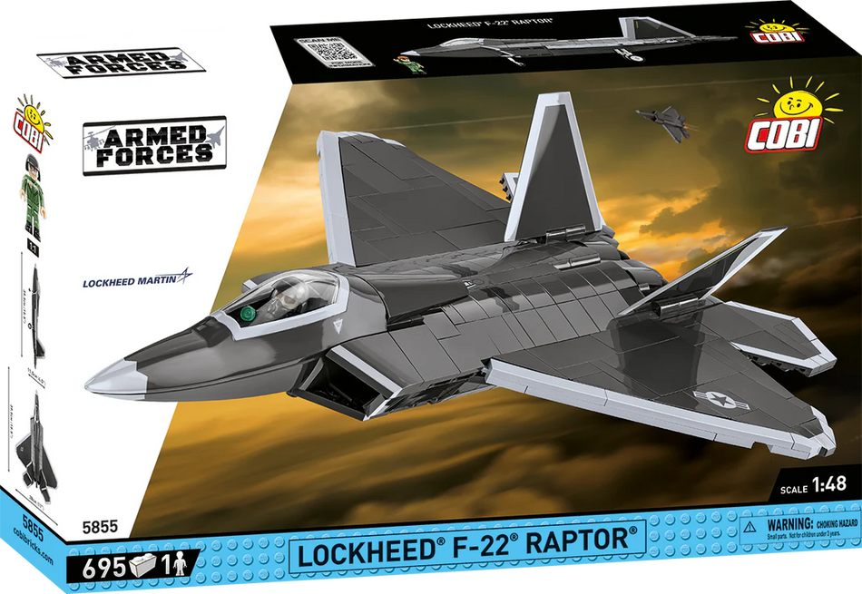COBI Bricks - Lockheed F-22 Raptor