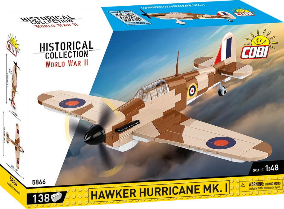 Cobi WWII Hawker Hurricane MK.1 #5866