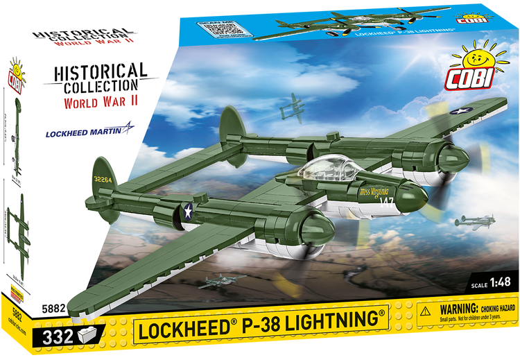 Cobi Bricks Lockheed P-38 Lightning COMING SOON