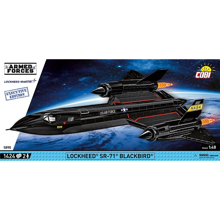 Cobi Bricks Lockheed SR-71 Blackbird Executive Edition