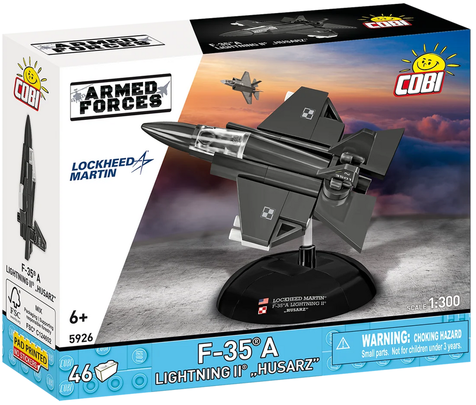 Cobi F-35A Lightning II " Husarz " 1:300 #5926