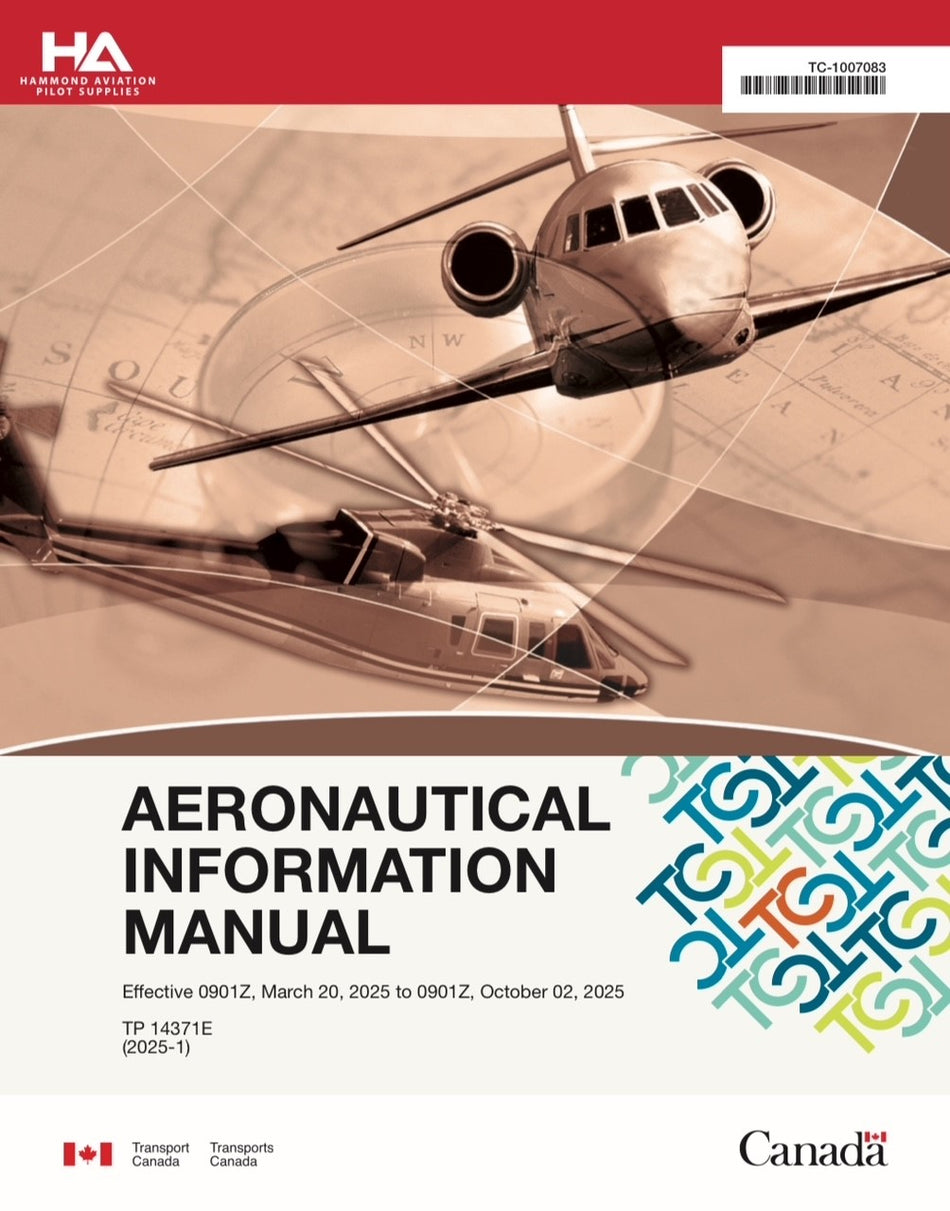 Aeronautical Information Manual (A.I.M.) Compact English Edition, Effective March 20, 2025 - October 2, 2025