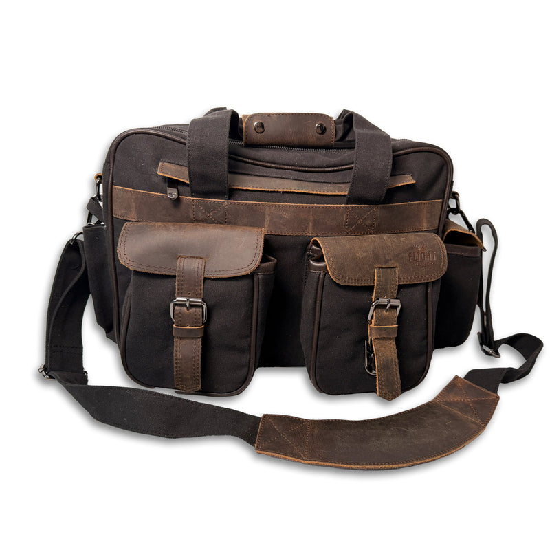 Flight Outfitters Black Bush Pilot Folio Bag