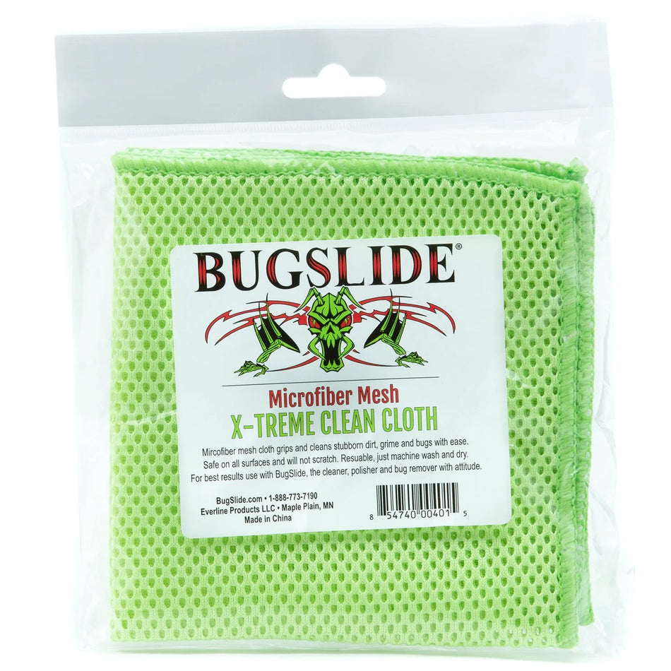 BugSlide X-TremeClean Microfiber Mesh Cloth