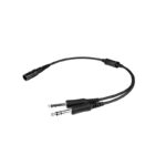 Hammond Aviation BOSE 6 Pin Headset to GA Dual Plug Adapter