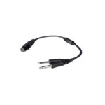 Hammond Aviation Airbus Headset to GA Dual Plugs Headset Cable