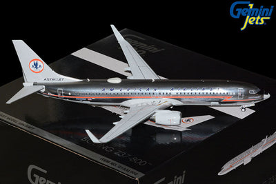 GeminiJets American Airlines B737-800W (1:100 Scale)