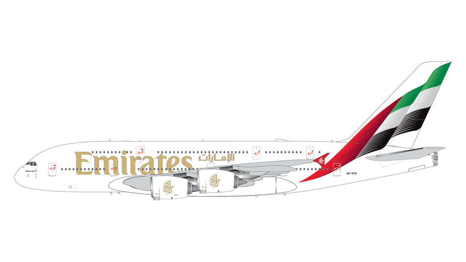 GeminiJets Emirates A380-800