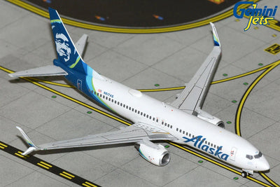 GeminiJets Alaska Airlines B737-800S (1:400 Scale)