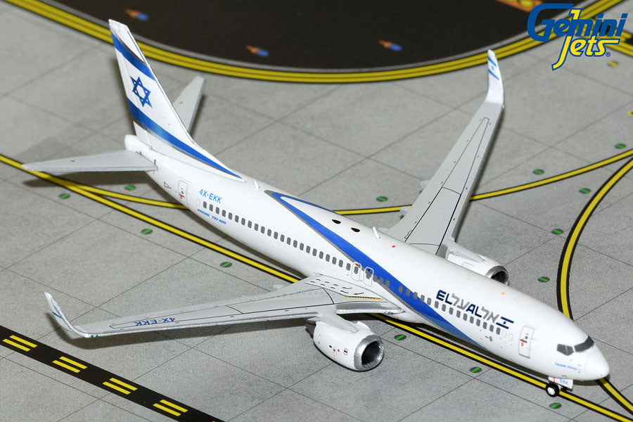 GeminiJets El Al Israel 4X-EKK (5/25) B737-800