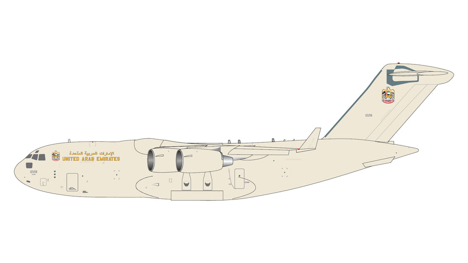 GeminiJets United Arab Emirates Air Force C-17A