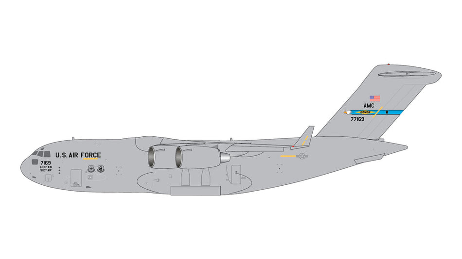 GeminiJets U.S. Air Force C-17A (1:400 Scale)