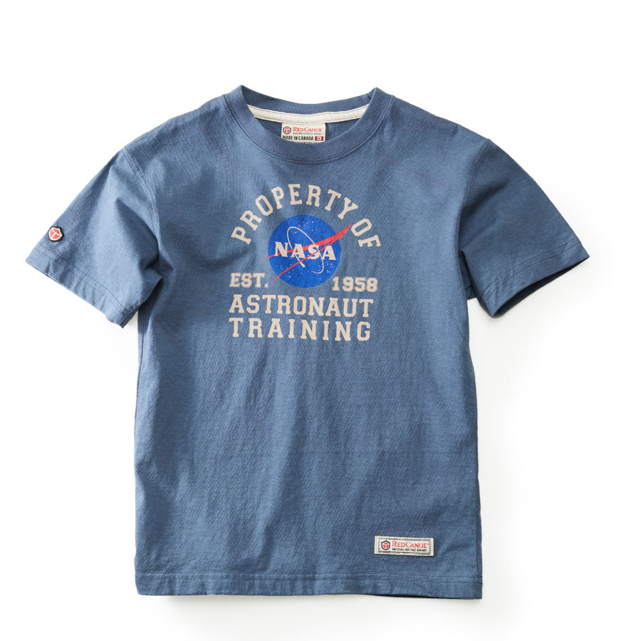 Red Canoe KIDS NASA Astronaut Training T-shirt