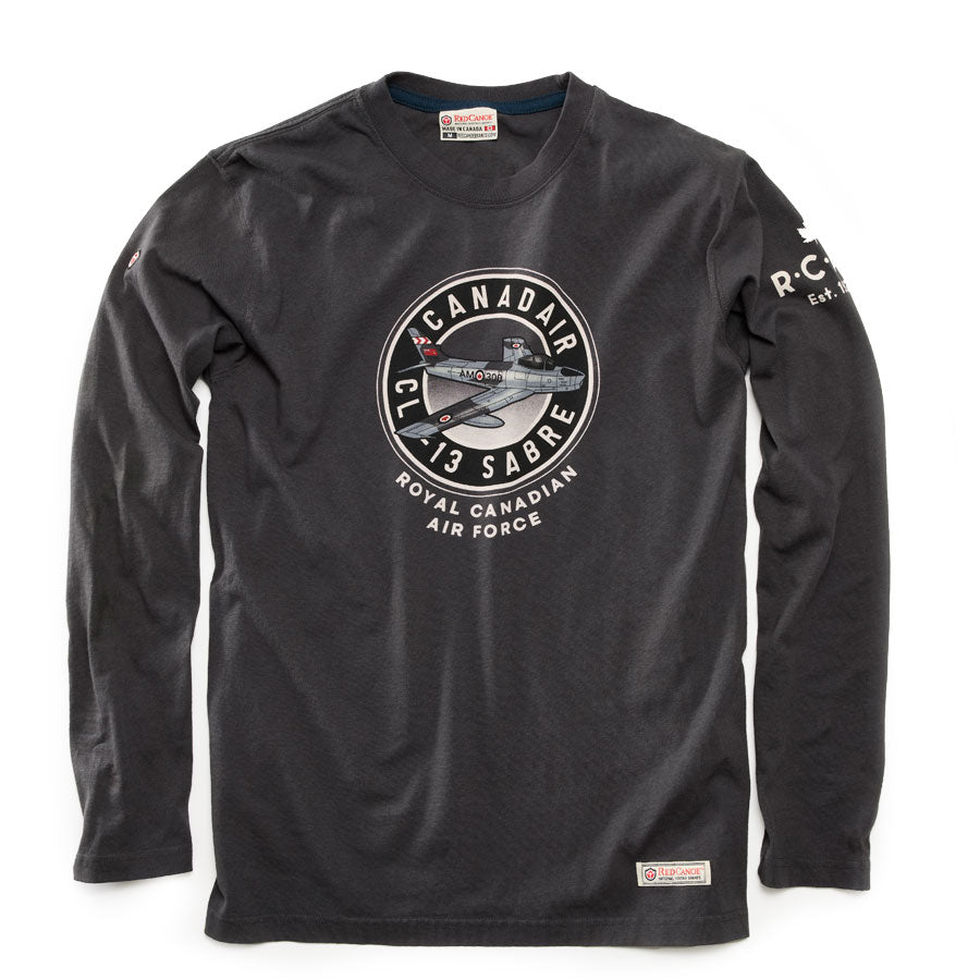 Red Canoe RCAF Sabre Long Sleeve T-Shirt