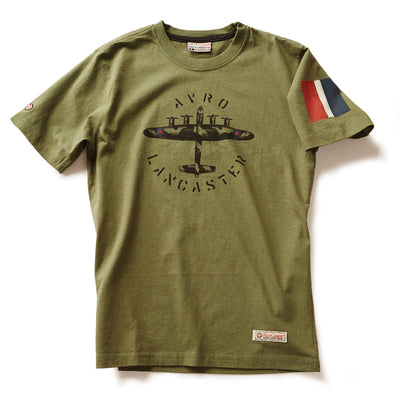 Red Canoe Avro Lancaster T-Shirt Khaki