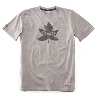 Red Canoe Heritage T-Shirt Grey