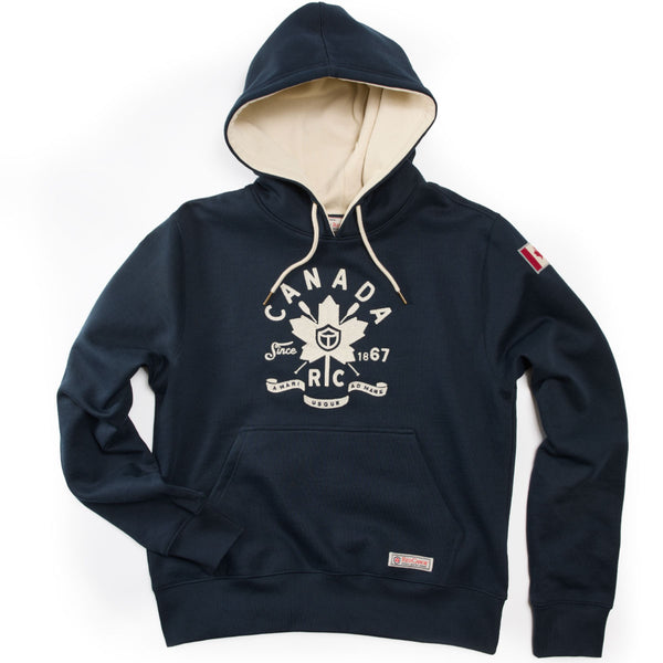 Red Canoe Heritage Hoodie Navy
