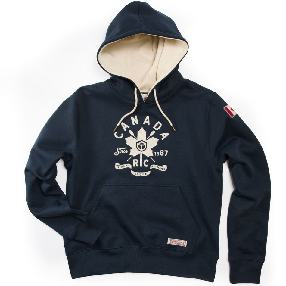 Red Canoe Heritage Hoodie Navy