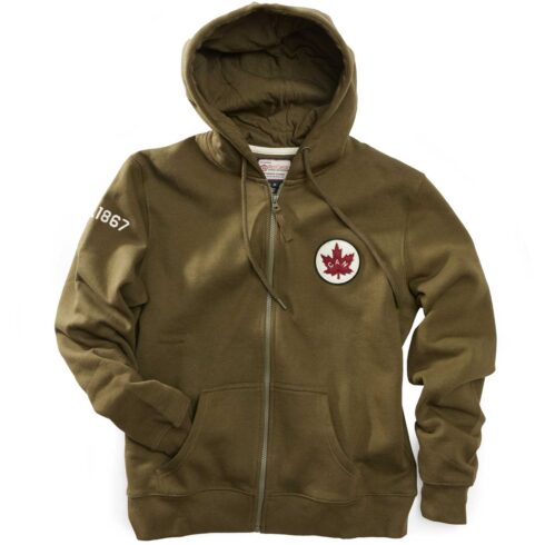 Red Canoe Canada Full Zip Hoodie