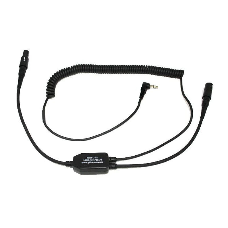 PA-80B/Digital  Headset Adapter - Smartphone Digital Audio Recorder Adapter for BOSE 6-pin Lemo Plug