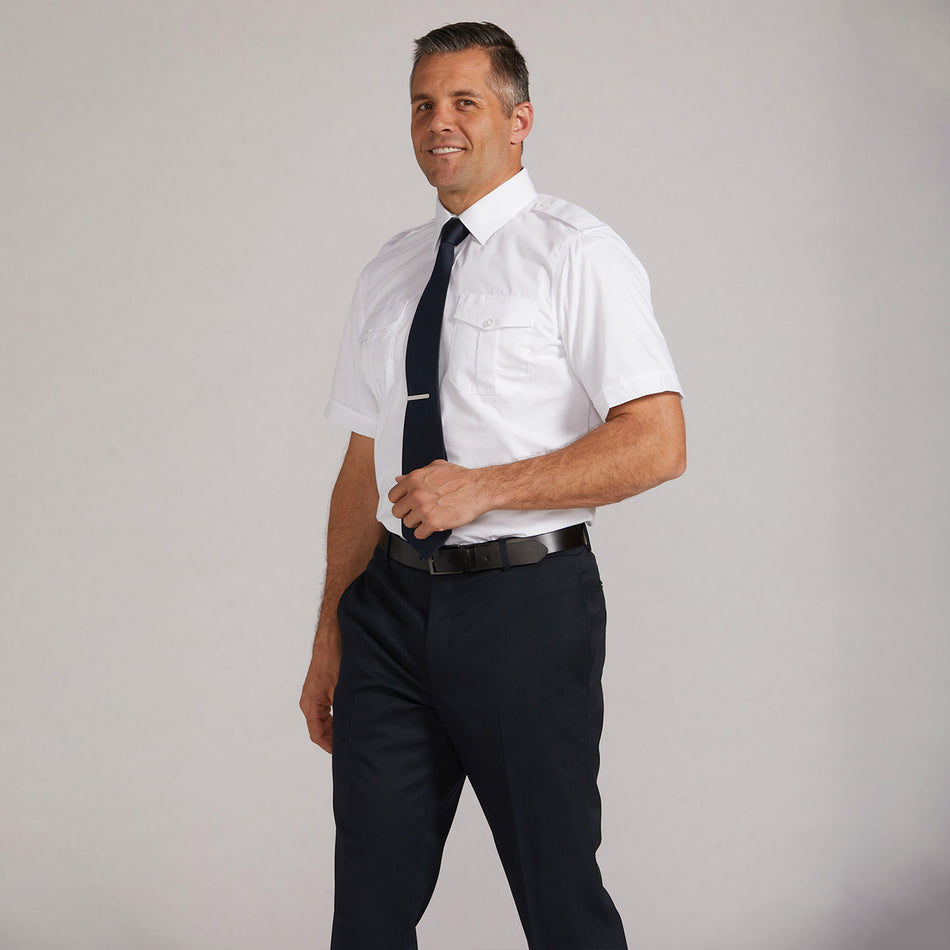 Pilot Shirt - Men's Short-Sleeve (Fitted Cirrus)