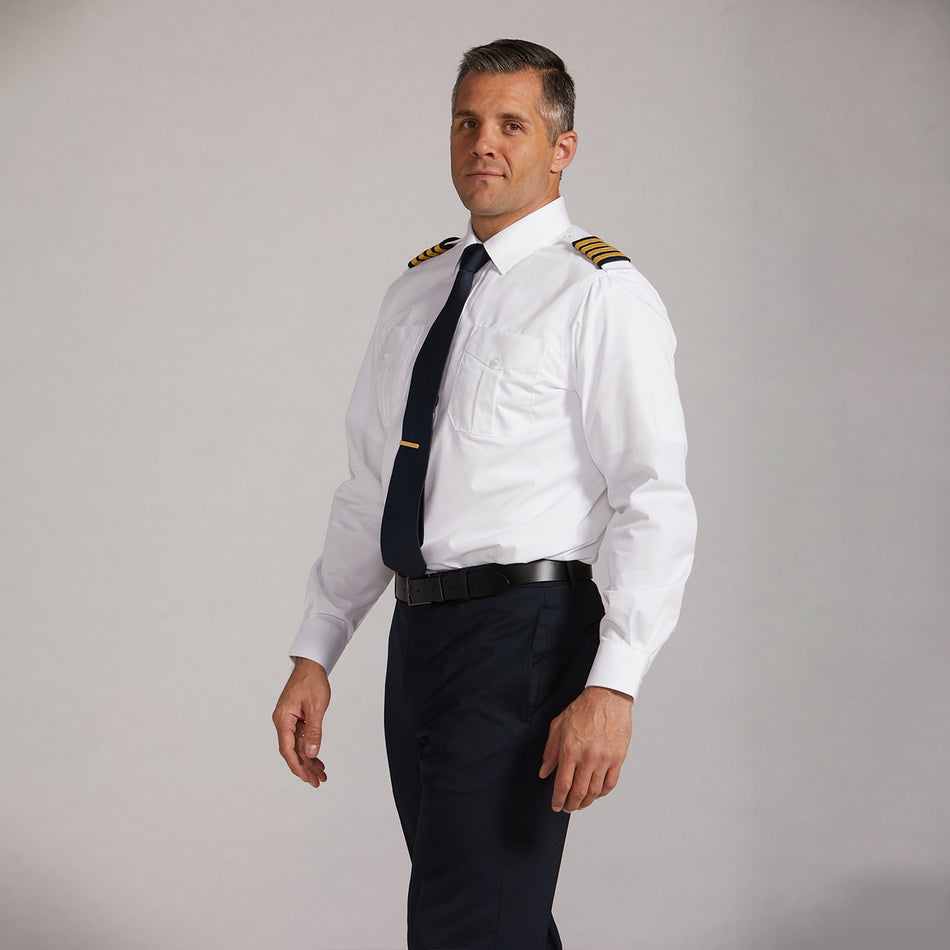 Pilot Shirt - Men's Long-Sleeve Shirt - (Tapered Cirrus)