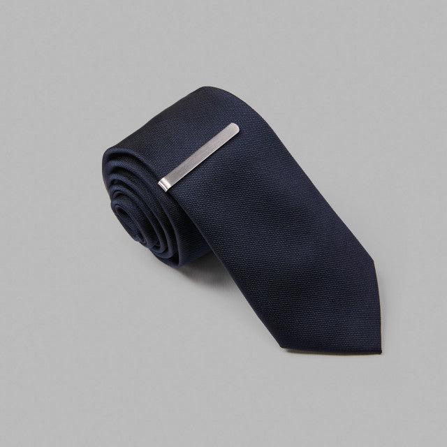 Tie Clip - Brushed Gunmetal