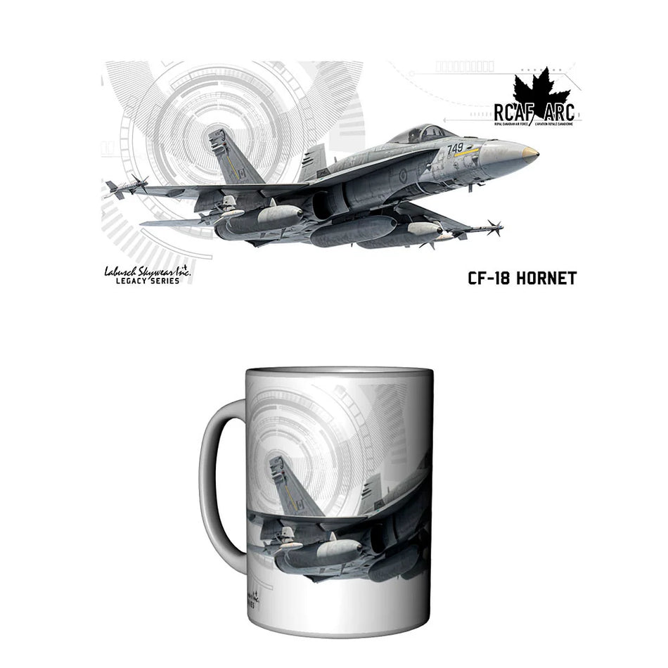 RCAF Legacy CF-18 Hornet Ceramic Mug