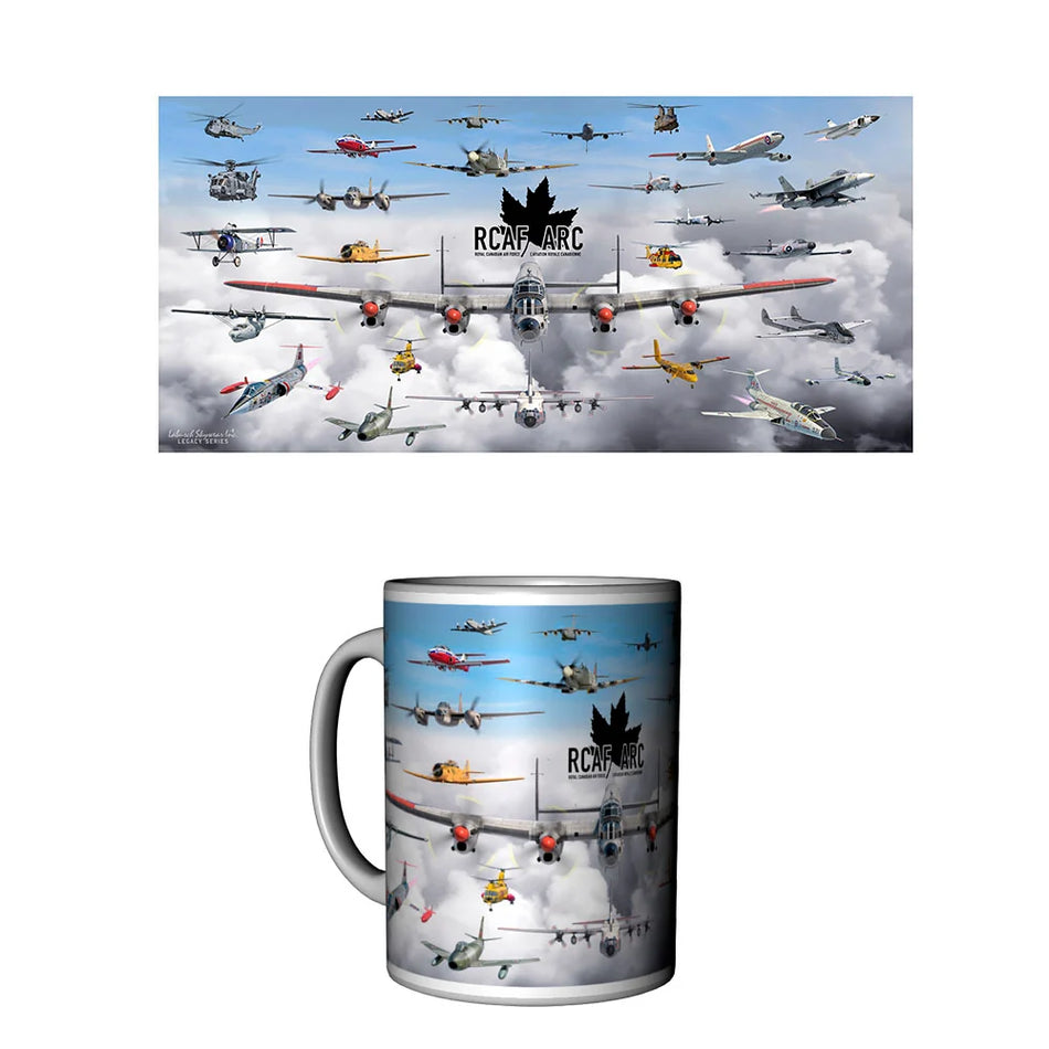 RCAF Legacy Collage Ceramic Mug