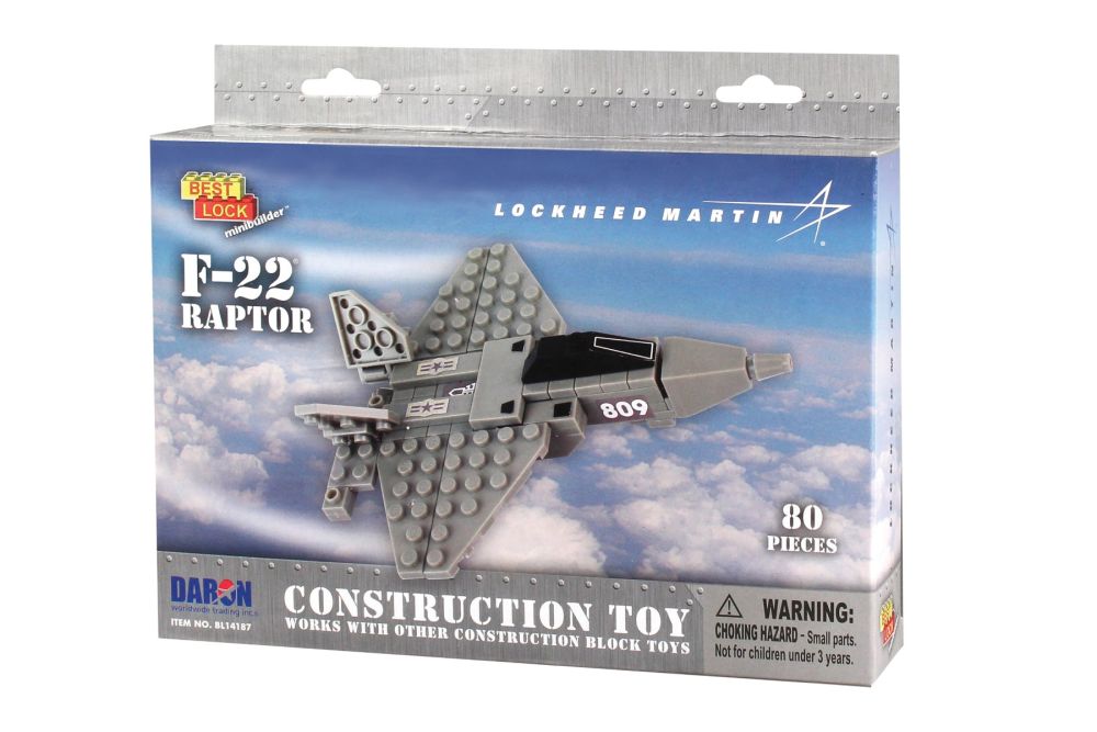 Blocky Raptor Model F-22 Raptor Construction Toy – Hammond Aviation Ltd.