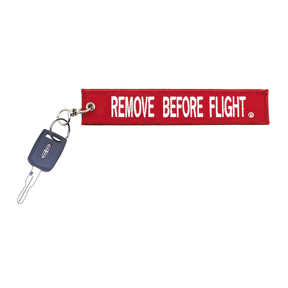 Embroidered Remove Keychain