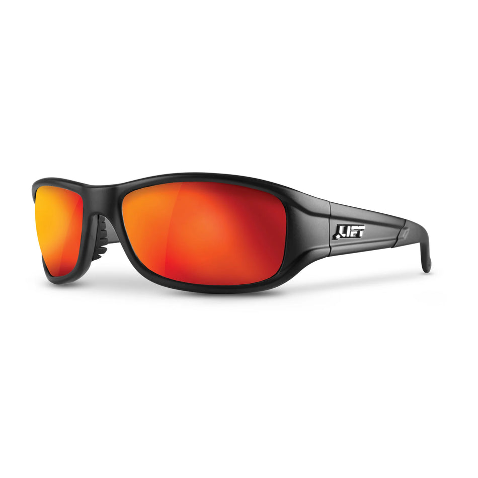 ALIAS Safety Glasses (Black/Red Revo)