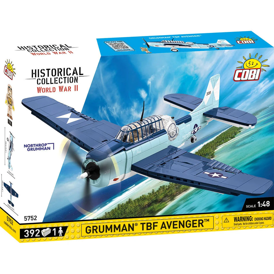 Cobi 392 PCS HC WWII /5752/ GRUMMAN TBF AVENGER #5752