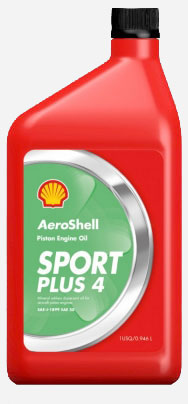 AeroShell Piston Engine Oil - SPORT PLUS 4