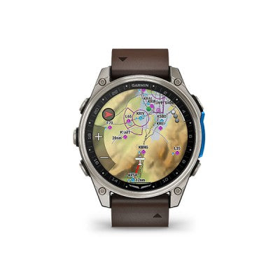 Garmin D2 Mach 2-47mm Leather Band
