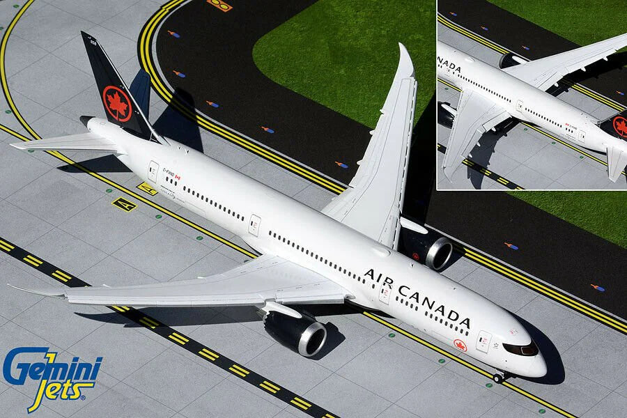 Gemini Jets Air Canada C-FVND flaps down (2/22) B787-9
